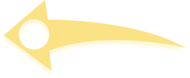 Arrow pointing to app