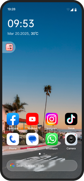 Launcher Home Screen